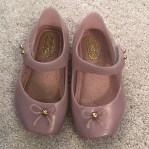 Ballet pink mini Melissa toddler size usa 6